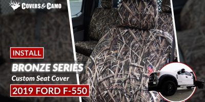 2019 Ford F-550 | Seat Covers Installation | Mossy Oak Seat Covers - Bronze Series 2019 Ford F-550 | Seat Covers Installation | Mossy Oak Seat Covers - Bronze Series