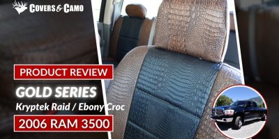Alligator Seat Covers | 2006 RAM 3500 | Midnight Croc / Java Croc | Covers & Camo Alligator Seat Covers | 2006 RAM 3500 | Midnight Croc / Java Croc | Covers & Camo