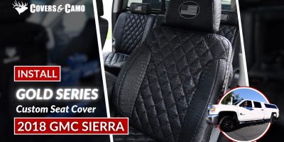 2018 GMC Sierra | Exotic - Gold Series Seat Covers | Installation | Midnight Croc Diamond 2018 GMC Sierra | Exotic - Gold Series Seat Covers | Installation | Midnight Croc Diamond