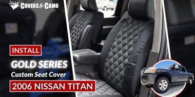 2006 Nissan Titan | Seat Covers Installation | Gold Series | Leatherette Seat Covers